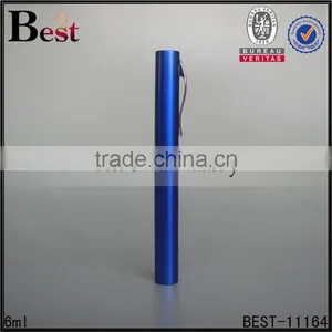 Hot Selling Cosmetic Mini Perfume Spray Bottle Pen Shape Perfume Spray Bottle Blue Round Pen Spray Perfume Bottlle thumbnail-1