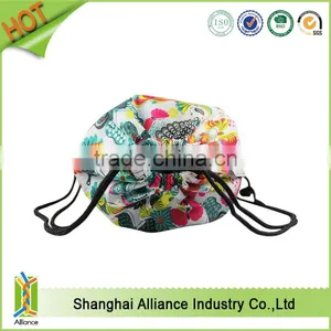 Handles Style and Polyester Material Wholesal Sequin Backpack Bag thumbnail-1