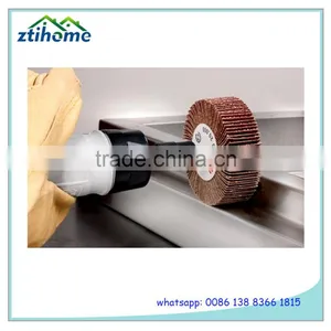 Metal Polishing Flap Wheel With Shaft Spindle thumbnail-1