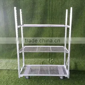 Display Flower Trolley Cart thumbnail-1