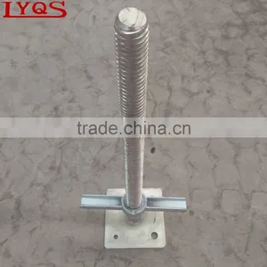 Hollow Scaffolding Base Jack With U Head for Ringlock Scaffolding System thumbnail-3