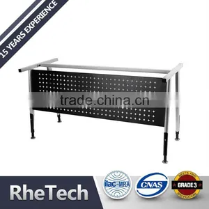 Factory Price Custom Made Leg Frame Modern Office Reception Desk thumbnail-1