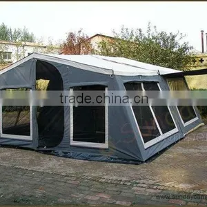 2014 New Design 9ft Camper Trailer Tents SC02 With Sun Room thumbnail-1
