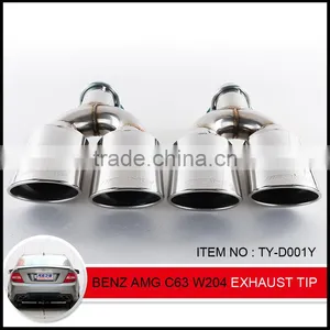 Auto Exhaust Tip for Ben z Amg C63 Slk C200 thumbnail-3