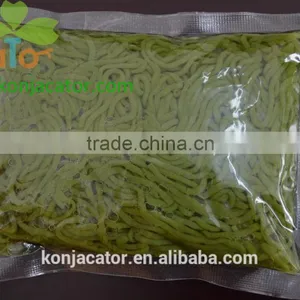 Instant Konjac Noodle Low Calories High Fibre Konjac Shirataki Capellini With Spinach thumbnail-2