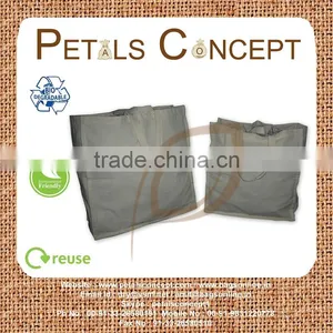 Cotton Carrier Bag With Cotton Self Handle thumbnail-1