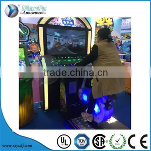 New Coin Pusher Arcade Simulator 3D Kiddie Bike Game Machine With 3D Glasses for Sale thumbnail-4