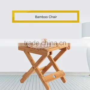 Wholesale Small Folding Bamboo Chair for Sale thumbnail-1