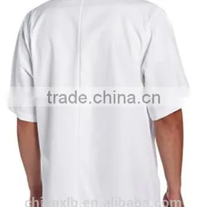 Men's Short-Sleeve Classic Chef Coat thumbnail-2