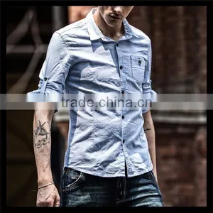 China Wholesale High End Fancy Cotton Club t Shirt for Men thumbnail-1
