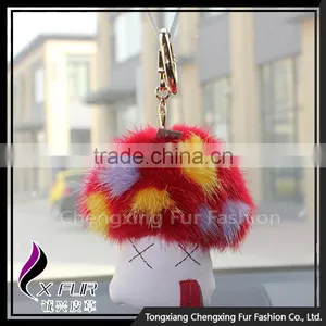 CX-R-01 2016 New Design Mink Fur Keychain thumbnail-5