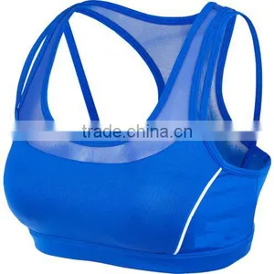 Fashionable Women's Training Mid-support Reflective Sports Bra thumbnail-1