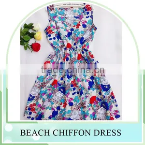 China Factory Wholesale Price Washable Custom Bohemian Printed Chiffon Dress Women Printed Fabric for Dress thumbnail-5