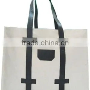 Leather Canvas Tote Bags thumbnail-4