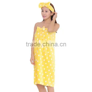 Lovely Bow Beautiful 9color Choice Fashion With Headbands Set Made in China Comfortable Bath Towel thumbnail-2