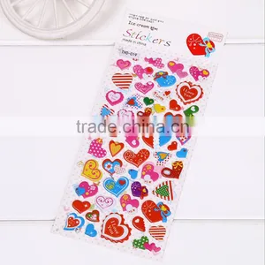 Children Puffy Sticker ,multicolor Decoration Stikcer Bubble DIY Sticker for Education thumbnail-2