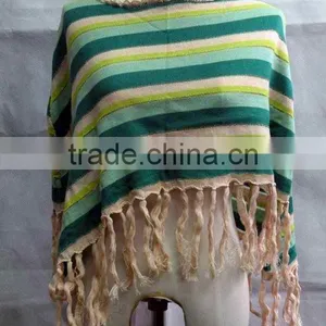 Poncho,knitted Poncho,poncho Towel thumbnail-1