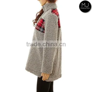 Women Plus Size Winter Fleece Monogrammed Pullover Wholesale thumbnail-5