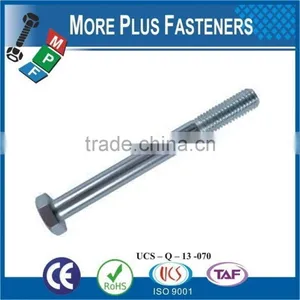 Made In Taiwan DIN 931 Hexagon Partial Thread Bolt DIN 931 thumbnail-5