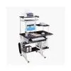 PJS343(Espresso Computer Desk Workstation With Extra Storage) thumbnail-1