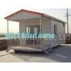 White Flat Pack Container House , Sandwich Panel Cargo Container Homes thumbnail-1