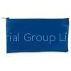Custom PVC Zipper Bank Bags , Zippered Money Bag 10.5