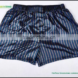 Silk Fabric Boxer Sexy Men Underwear Printing Wholesale Mens Silk Cheap Underwear Briefs Boxers Shorts GVYL0015 thumbnail-2