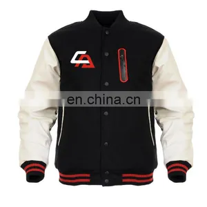 Varsity Jacket With Chest Pocket thumbnail-1