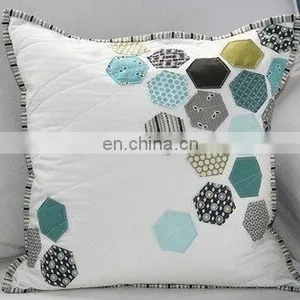 Cushion Cover With Water Cube Shape thumbnail-1