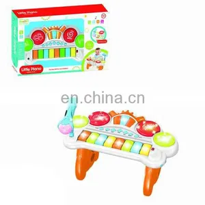 HIgh Quality Cheap Colorful Musical Paino Toys With Microphone thumbnail-6