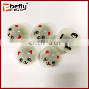Glow in Dark Pull Back Animal Emoji Toy for Capsule thumbnail-2