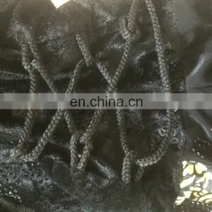 Black Color Velvet Burkha With Printed Satin / Islamic Style Daily Wear Beautiful Burqa For Indian Women (dubai Abaya 2017) thumbnail-2