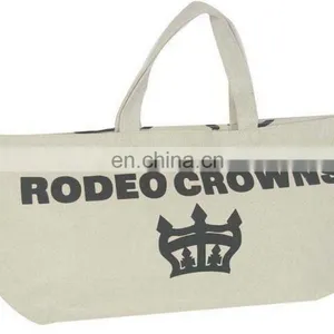 OEM Zipper Gift Bag Canvas Wedding Favor Tote Bag thumbnail-2