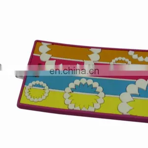 2013 Promotional Soft PVC Rubber Luggage Tag thumbnail-5