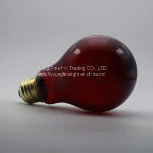 Reptile Nightlight Red Heat Bulb A23 150W thumbnail-1
