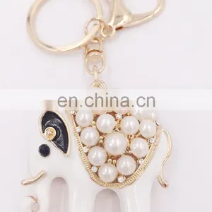 Animal Keychain Cute Elephant Pendant Purse Bag Buckle Key Chains Keychain Ornament thumbnail-3