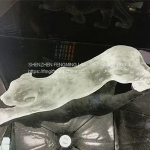 Crystal Big Panther Figurine for Collection or Decoration thumbnail-1