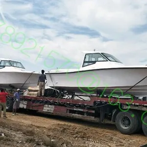 8.6m Fiberglass Boat With Twin Engines Fishing Boat thumbnail-3