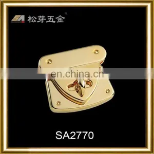 Bottom Price Newly Design High Quality Black Decorative Bag Lock thumbnail-1