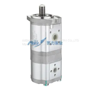 Double Gear Pump Hydraulic Gear Pump for Tractor Pump CBAd1036/1014 thumbnail-1