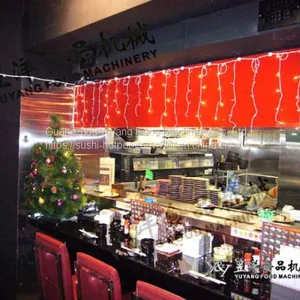 Sushi Restaurant Rotary Delivery System - Manufacturer: Michaeldeng@gdyuyang.com thumbnail-4