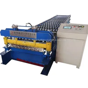 Roof Tile Trapezoid Model Wall Panel Machine Metal Roofing Machine thumbnail-1