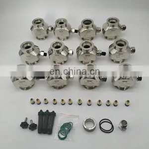 BEACON MACHINE 12 Pcs Diesel Injector Adaptor Injector Holder cr Injector Assembly Tools thumbnail-2