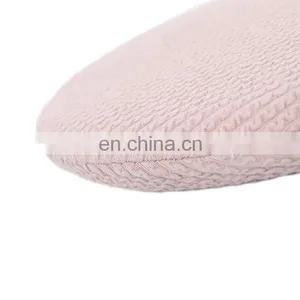 Custom Pink Chair Pad Round Stool Cushions Round Rattan Outdoor Home Chair Seat Cushion With Memory Foam Filling thumbnail-5