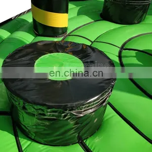 Green Inflatable Wipeout Wrecking Balls Commercial Party Events Actitivy Sports Game For Sale thumbnail-4