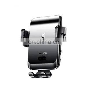 Joyroom Infrared Induction Wireless Charger QI Fast Charging Car Holder Phone Holder thumbnail-1