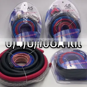 Aisen Car Audio Cable 2020 Latest Product 4 ga Amplifier Installation Wiring Kit thumbnail-1