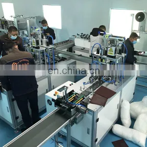 China Manufacturer Price Fully Automatic Mask Making Machine Disposable Face thumbnail-5