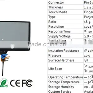9 Inch Interactive Touch Screen for All in One Touch Screen Pos Touch Screen thumbnail-3