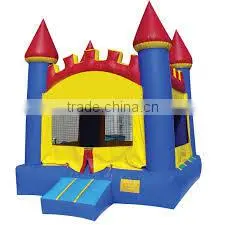 Customized Funny Blue Inflatable Castle for Kids thumbnail-1